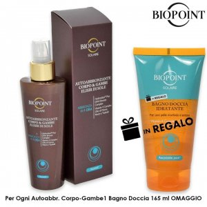 BIOPOINT CREMA SIERO AUTOABBRONZANTE PIU' OMAGGIO