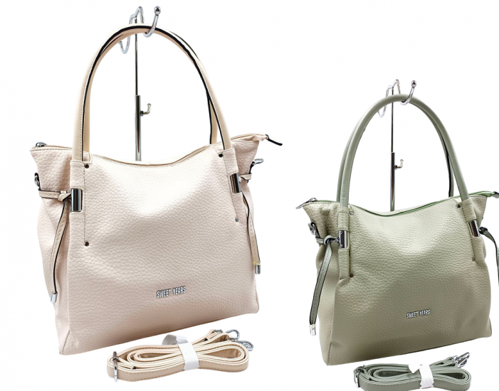 SWEET YEARS BORSA DONNA ELEGANTE CASUAL IN ECOPELLE - Clicca l'immagine per chiudere