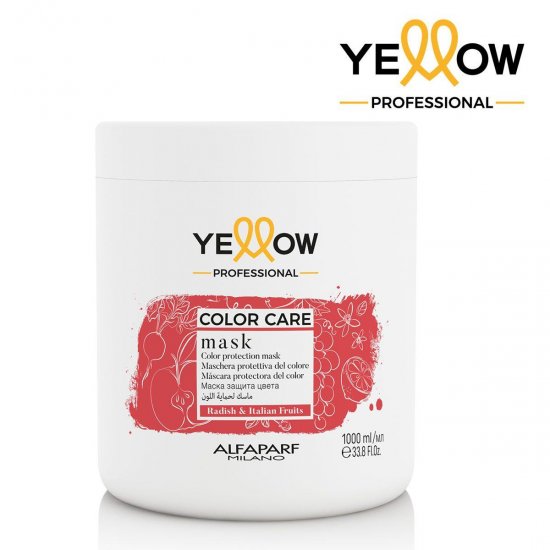 ALFAPARF YELLOW MASCHERA COLOR CARE PROTEGGI COLORE 1000 ML - Clicca l'immagine per chiudere