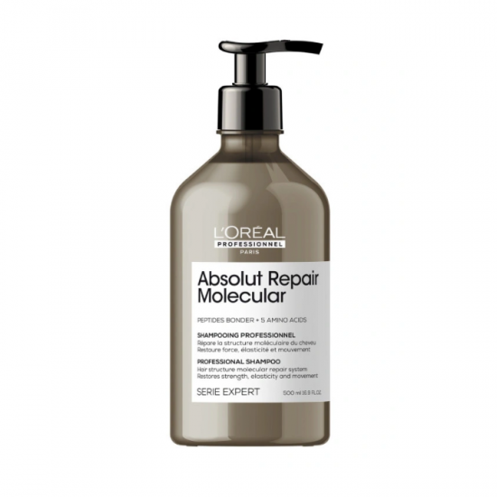 L'OREAL ABSOLUT REPAIR MOLECULAR SHAMPOO 500 ML - Clicca l'immagine per chiudere