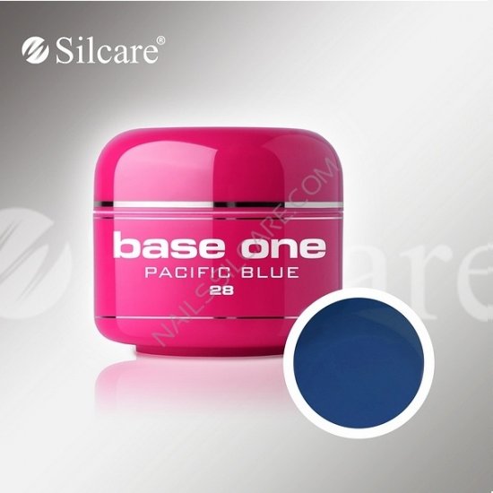 SILCARE BASE ONE GEL COLOR UNGHIE 28 PACIFIC BLUE - Clicca l'immagine per chiudere