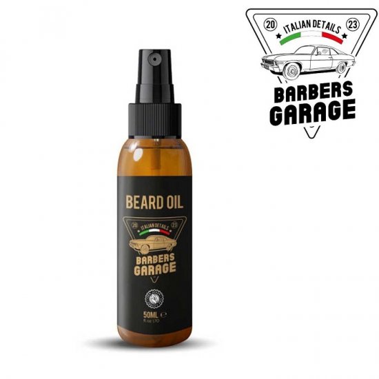 BARBERS GARAGE BEARD OIL BARBA - Clicca l'immagine per chiudere