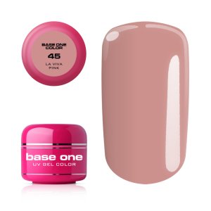 SILCARE BASE ONE GEL COLOR UNGHIE 45 LA VIVA PINK