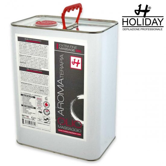 OLIO MASSAGGIO AROMATERAPIA HOLIDAY TANICA 5000 ML - Clicca l'immagine per chiudere