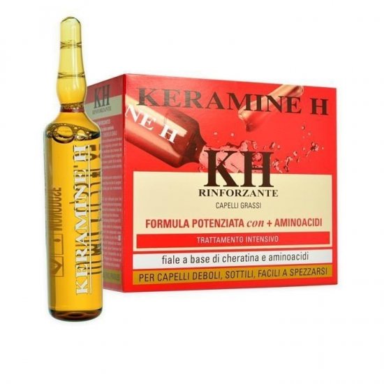 KERAMINE H FIALE RINFORZANTI CAPELLI GRASSI 10X10 ML - Clicca l'immagine per chiudere