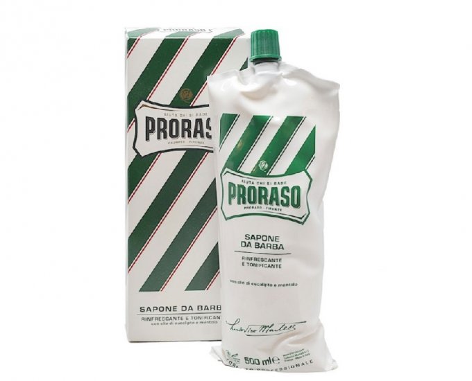 PRORASO SAPONE DA BARBA PROFESSIONALE VESCICA DA 500 ML - Clicca l'immagine per chiudere