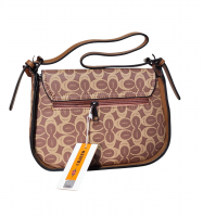 ELEGANTE CASUAL BORSA BORSETTA CHARRO DONNA COFFEE