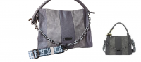 BORSA CHARRO IN MORBIDA ECOPELLE- GRAY