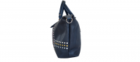 ELEGANTE BORSA CHARRO SHOPPING BLU