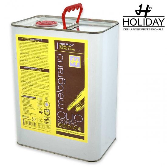 OLIO MASSAGGIO MELOGRANO HOLIDAY TANICA 5000 ML - Clicca l'immagine per chiudere