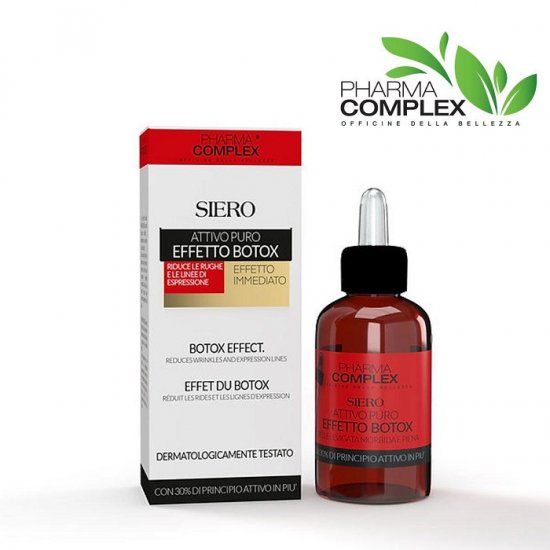 ATTIVO PURO SIERO EFFETTO BOTOX PHARMA COMPLEX 30 ML - Clicca l'immagine per chiudere