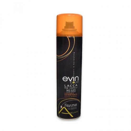 EVIN LACCA NO GAS EXTRA STRONG ARGAN E SEMI DI LINO 400 ML - Clicca l'immagine per chiudere