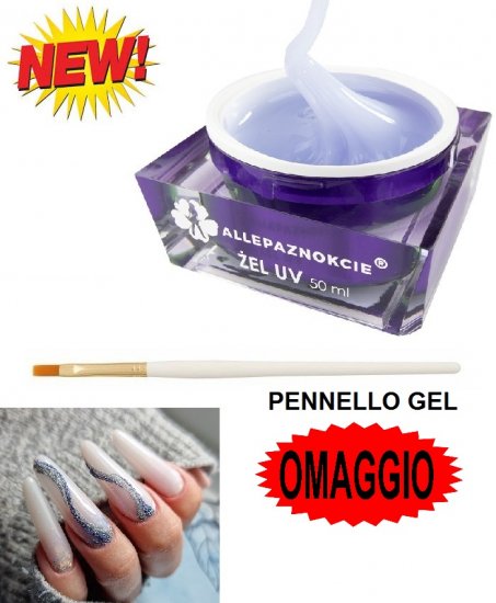 ALLEPAZNOKCIE PERFECT FRENCH CASUAL WHITE GEL 50 ML + OMAGGIO - Clicca l'immagine per chiudere