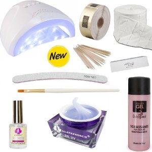 KIT UNGHIE GEL LED / UV ALLEPAZNOKCIE PERFECT CASUAL