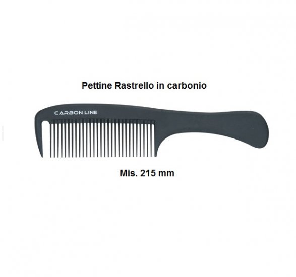 PETTINE CAPELLI RASTRELLO IN CARBONIO ANTISTATICO - Clicca l'immagine per chiudere