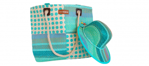 SET 2 PZ BORSA MARE E CAPPELLO OMAGGIO CHARRO