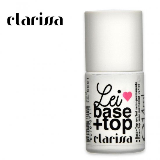 CLARISSA LEI SMALTO SEMIPERMANENTE BASE&TOP 14 ML - Clicca l'immagine per chiudere